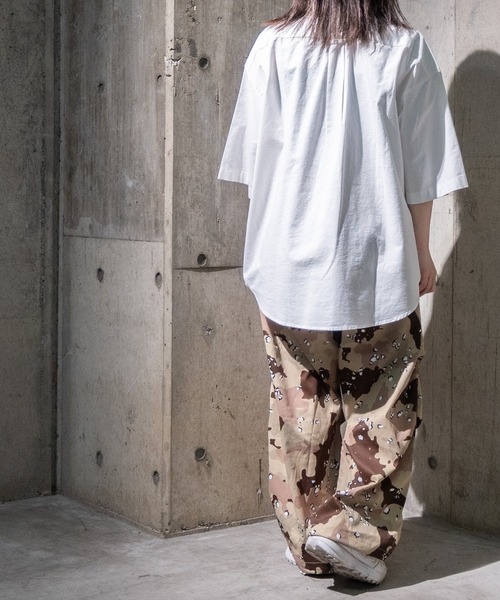 JOHN'S CLOSET（ジョンズクローゼット）の「【13】ナチュラルストレッチスーパーワイドプリントスノーパンツ（カーゴパンツ・メンズ・デザートカモ/その他/ウッドランド・MEDIUM/LARGE）」の5枚目の写真