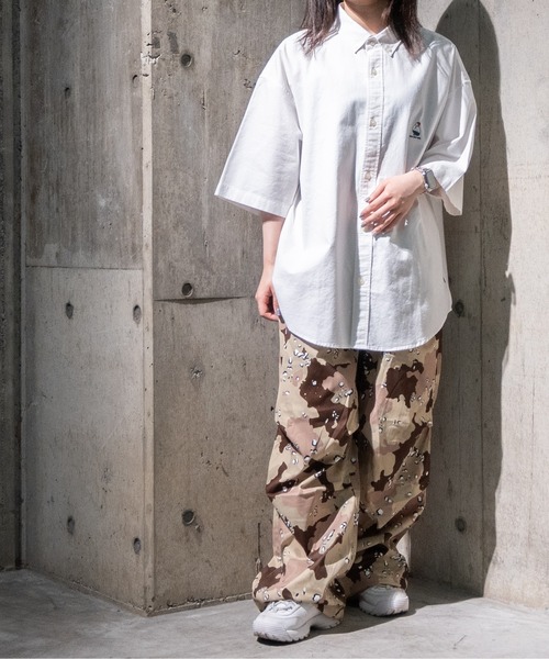 JOHN'S CLOSET（ジョンズクローゼット）の「【13】ナチュラルストレッチスーパーワイドプリントスノーパンツ（カーゴパンツ・メンズ・デザートカモ/その他/ウッドランド・MEDIUM/LARGE）」の22枚目の写真