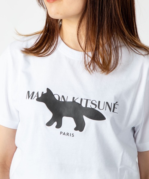 MAISON KITSUNE&#39; - Maison Kitsune メゾンキツネ　Tシャツ　FOX STAMP MAISON KITSUNE メゾンキツネ Tシャツ フォックス スタンプ