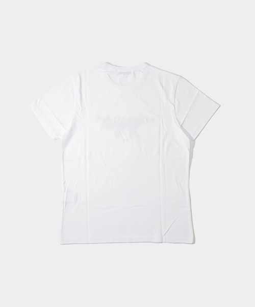 Maison Kitsune(メゾンキツネ)の「MAISON KITSUNE FOX STAMP CLASSIC TEE-SHIRT メゾン キツネ フォックス スタンプ プリント 半袖 Tシャツ(Tシャツ/カットソー・レディース・ホワイト/オフホワイト・MEDIUM/LARGE/SMALL/X-SMALL)」の10枚目の写真