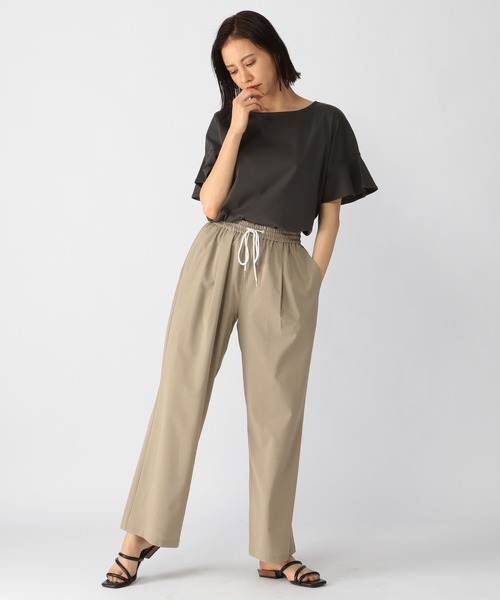 BARNYARDSTORM（バンヤードストーム）の「BARNYARDSTORM / フレアスリーブプルオーバー（Tシャツ/カットソー・レディース・ブラック/ライトイエロー/チャコール・FREE）」の14枚目の写真