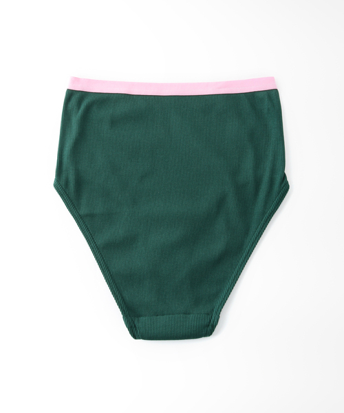 Oriens JOURNAL STANDARD(オリエンス ジャーナルスタンダード)の「【MARCOMONDE / マルコモンド】 Cotton ribbed shorts別注カラー(その他アンダーウェア/インナー・レディース・パープル/グリーン・SMALL/MEDIUM)」の9枚目の写真