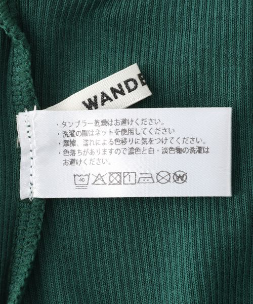 Oriens JOURNAL STANDARD(オリエンス ジャーナルスタンダード)の「【MARCOMONDE / マルコモンド】 Cotton ribbed shorts別注カラー(その他アンダーウェア/インナー・レディース・パープル/グリーン・SMALL/MEDIUM)」の11枚目の写真