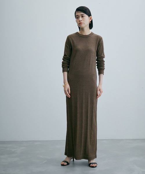 MILLER(ミラー)の「【Miller for ADAM ET ROPE'】別注 Onepiece(ワンピース・レディース・ダークグリーン/キャメル・FREE)」の9枚目の写真