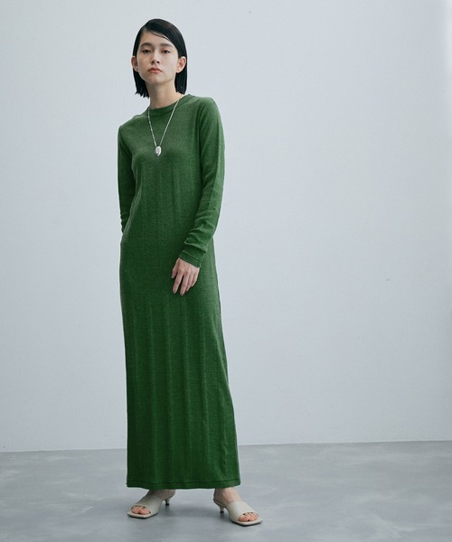 MILLER(ミラー)の「【Miller for ADAM ET ROPE'】別注 Onepiece(ワンピース・レディース・ダークグリーン/キャメル・FREE)」の15枚目の写真