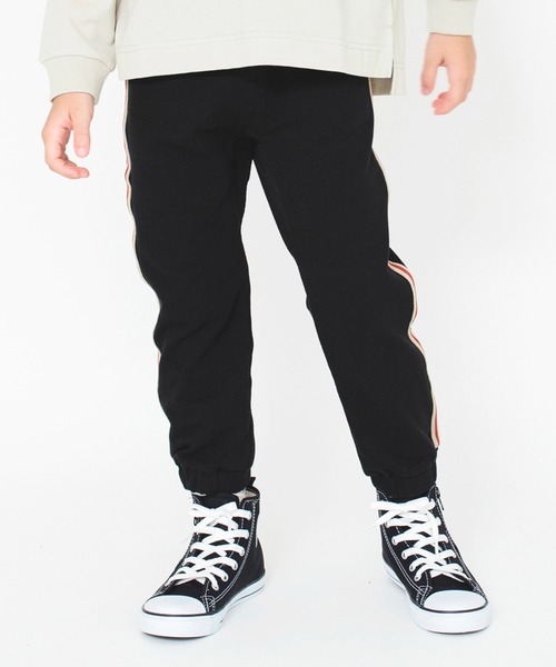 BRANSHES(ブランシェス)の「【サイドライン入り】ジョガーパンツ(スウェットパンツ・キッズ・ブルー/ブラック・120/110/130/100/90/160/140/150)」の11枚目の写真