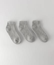 WIGWAM | <WIGWAM> S60 QUARTER 3PAC SOCKS GRAY/ソックス(ソックス/靴下)