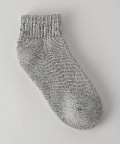 WIGWAM（ウィグワム）の「＜WIGWAM＞ S60 QUARTER 3PAC SOCKS GRAY/ソックス（ソックス/靴下・メンズ・ライトグレー・M）」の5枚目の写真