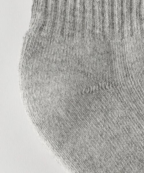 WIGWAM（ウィグワム）の「＜WIGWAM＞ S60 QUARTER 3PAC SOCKS GRAY/ソックス（ソックス/靴下・メンズ・ライトグレー・M）」の3枚目の写真