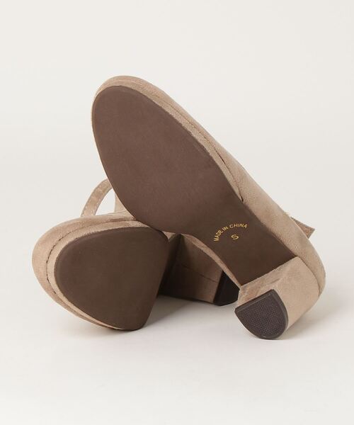 ASTORIA ODIER(アストリアオディール)の「プラットフォームアンクルパンプス(パンプス・レディース・ブラック/ベージュ・SMALL/MEDIUM/LARGE)」の4枚目の写真