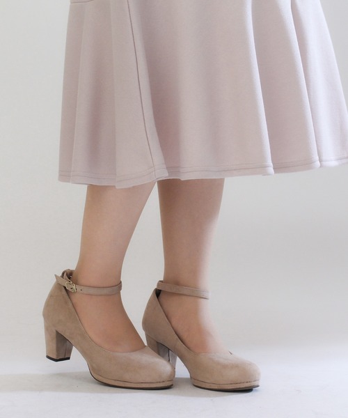 ASTORIA ODIER(アストリアオディール)の「プラットフォームアンクルパンプス(パンプス・レディース・ブラック/ベージュ・SMALL/MEDIUM/LARGE)」の6枚目の写真