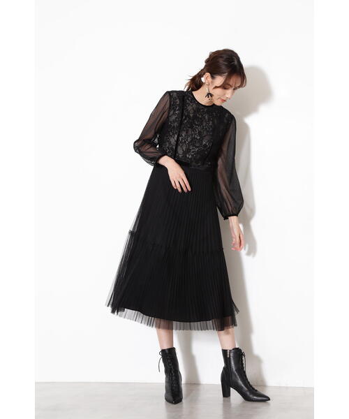 JILL STUART(ジルスチュアート)の「◆《Endy ROBE》ブレンダワンピース(ワンピース・レディース・ピンク/ブラック・0/4/2)」の8枚目の写真