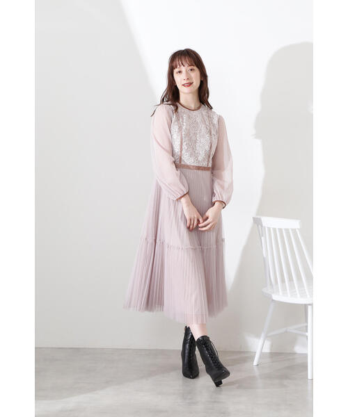 JILL STUART(ジルスチュアート)の「◆《Endy ROBE》ブレンダワンピース(ワンピース・レディース・ピンク/ブラック・0/4/2)」の14枚目の写真