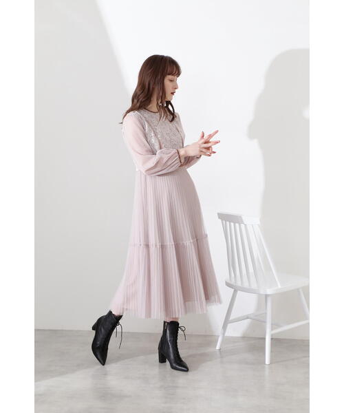 JILL STUART(ジルスチュアート)の「◆《Endy ROBE》ブレンダワンピース(ワンピース・レディース・ピンク/ブラック・0/4/2)」の15枚目の写真