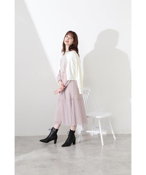 JILL STUART(ジルスチュアート)の「◆《Endy ROBE》ブレンダワンピース(ワンピース・レディース・ピンク/ブラック・0/4/2)」の16枚目の写真