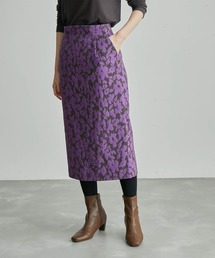 ROPE' PICNIC | フラワージャガードスリムスカート(スカート)