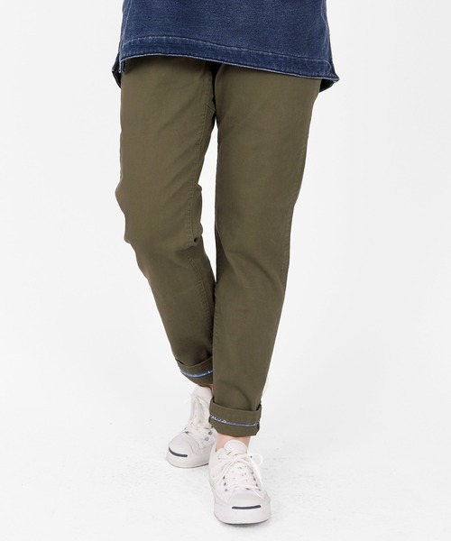 KRIFF MAYER Lady's Collection（クリフメイヤーレディースコレクション）の「クライミング パンツ（チノパンツ・レディース・カーキ/チャコールグレー/グリーン/ブラック/ベージュ/ネイビー・MEDIUM/LARGE）」の5枚目の写真