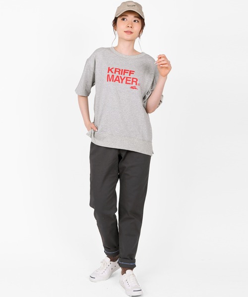 KRIFF MAYER Lady's Collection（クリフメイヤーレディースコレクション）の「クライミング パンツ（チノパンツ・レディース・カーキ/チャコールグレー/グリーン/ブラック/ベージュ/ネイビー・MEDIUM/LARGE）」の16枚目の写真