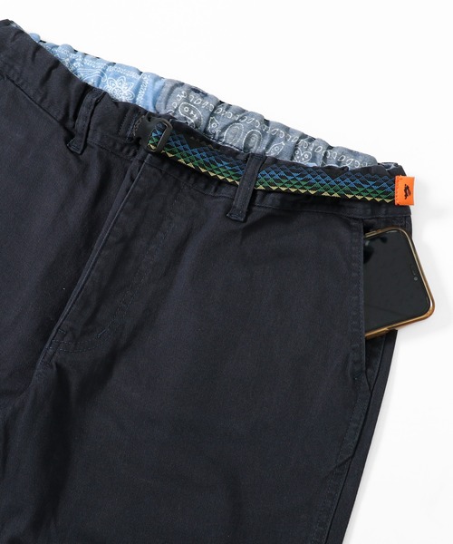 KRIFF MAYER Lady's Collection（クリフメイヤーレディースコレクション）の「クライミング パンツ（チノパンツ・レディース・カーキ/チャコールグレー/グリーン/ブラック/ベージュ/ネイビー・MEDIUM/LARGE）」の22枚目の写真