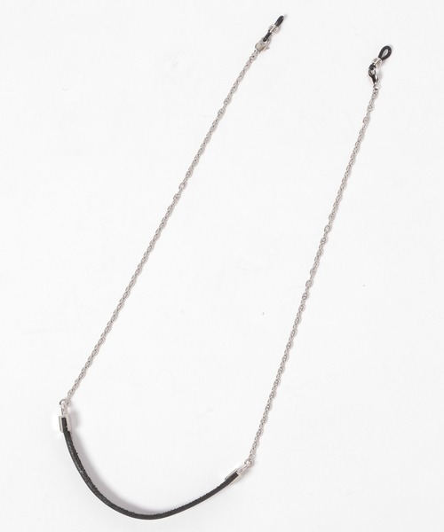 HARE（ハレ）の「3WAYレザーグラスコード(HARE)（ネックレス・メンズ・シルバー・FREE）」の3枚目の写真