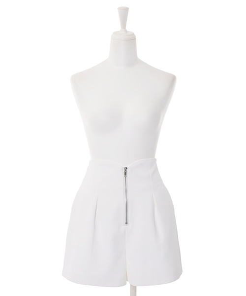 Narcissus（ナルシス）の「【Narcissus】ジップショートパンツ（その他パンツ・レディース・ホワイト/ブラック・FREE）」の11枚目の写真