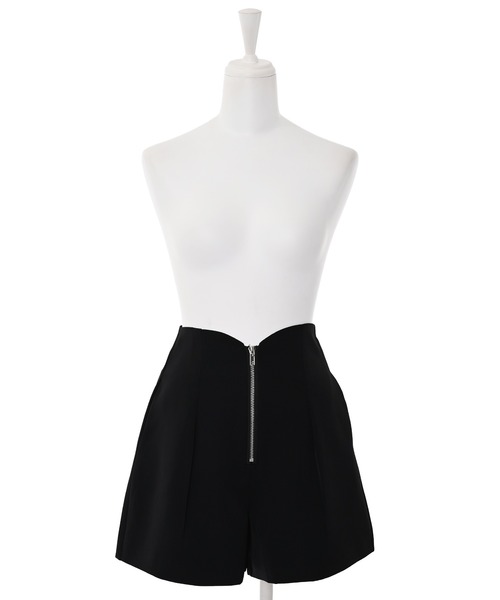 Narcissus（ナルシス）の「【Narcissus】ジップショートパンツ（その他パンツ・レディース・ホワイト/ブラック・FREE）」の9枚目の写真