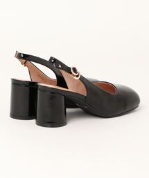 ランバン　ストラップ付き　ヒール　パンプス　LANVIN LANVIN en Bleu（ランバンオンブルー）の「バックストラップ