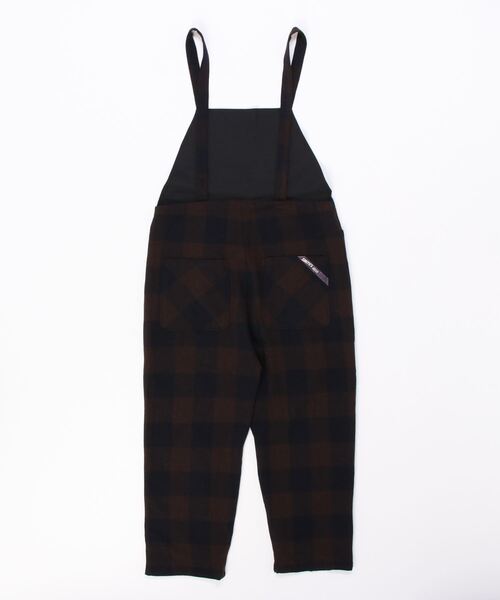 SMITH'S（スミス）の「SMITH'S/スミス　ポーレットオーバーオール　PAULETTE OVERALL　2575-0052（サロペット/オーバーオール・レディース・ネイビー/ブラウン・S）」の3枚目の写真