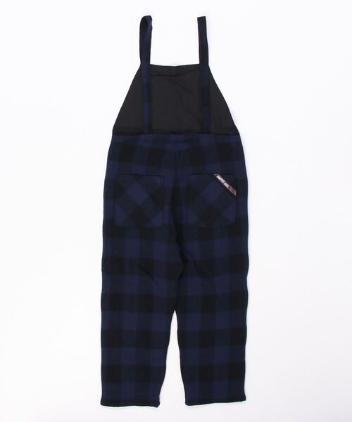 SMITH'S（スミス）の「SMITH'S/スミス　ポーレットオーバーオール　PAULETTE OVERALL　2575-0052（サロペット/オーバーオール・レディース・ネイビー/ブラウン・S）」の4枚目の写真
