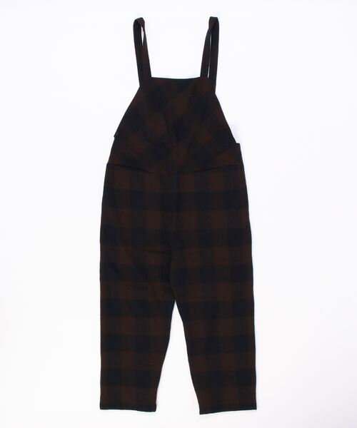 SMITH'S（スミス）の「SMITH'S/スミス　ポーレットオーバーオール　PAULETTE OVERALL　2575-0052（サロペット/オーバーオール・レディース・ネイビー/ブラウン・S）」の10枚目の写真