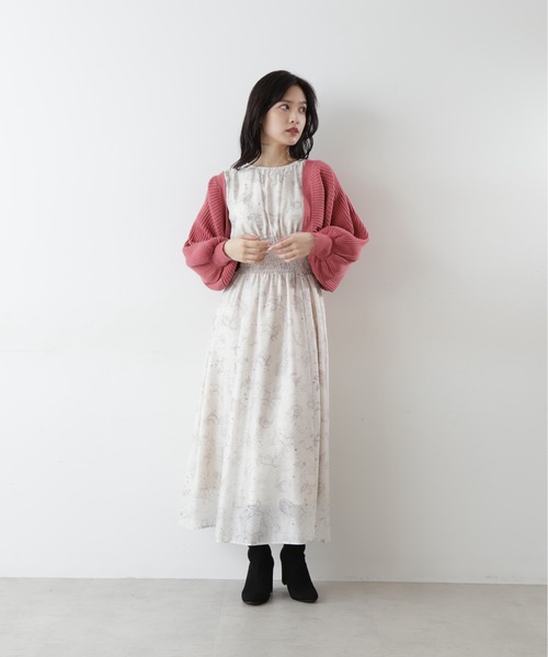 ジルバイジルスチュアート ロングワンピース 白 春 夏 ワンピース レディース JILL by JILL STUART(ジルバイジルスチュアート)の「◇マルチ
