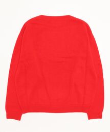 コラムCOLUMN プルオーバーニットセーター　カシミヤ100% 緑L（D3 COLUMN（コラム）の「COLUMN / カシミヤプルオーバーニット