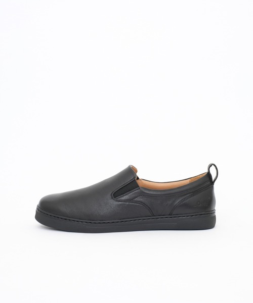 SLACK FOOTWEAR（スラックフットウェア）の「[＿ONE] HARBOR/ハーバー（スリッポン・メンズ・ブラック×ブラック/ブラック×ホワイト・24.0cm/26.0cm/27.0cm/28.0cm）」の5枚目の写真