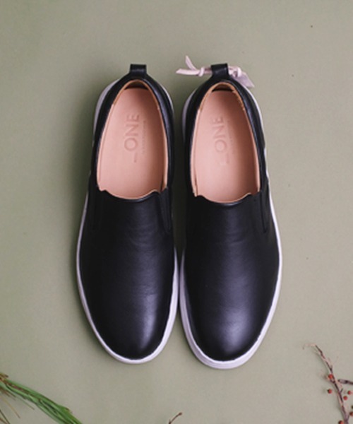 SLACK FOOTWEAR（スラックフットウェア）の「[＿ONE] HARBOR/ハーバー（スリッポン・メンズ・ブラック×ブラック/ブラック×ホワイト・24.0cm/26.0cm/27.0cm/28.0cm）」の18枚目の写真