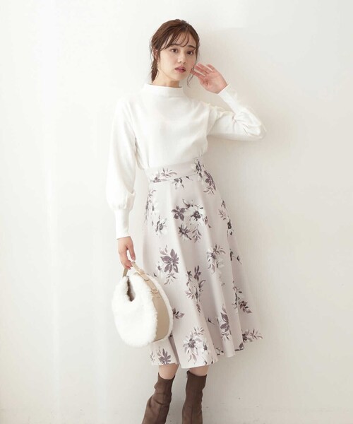 PROPORTION BODY DRESSING（プロポーションボディドレッシング）の「アンジェリーナボトルネックニット / 1213170102（ニット/セーター・レディース・ホワイト/ブルー/パープル・FREE）」の13枚目の写真