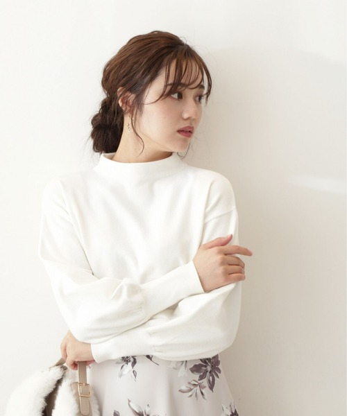 PROPORTION BODY DRESSING（プロポーションボディドレッシング）の「アンジェリーナボトルネックニット / 1213170102（ニット/セーター・レディース・ホワイト/ブルー/パープル・FREE）」の4枚目の写真