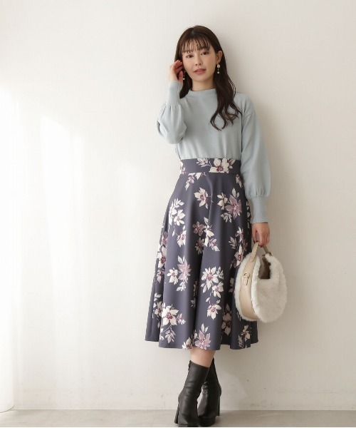 PROPORTION BODY DRESSING（プロポーションボディドレッシング）の「アンジェリーナボトルネックニット / 1213170102（ニット/セーター・レディース・ホワイト/ブルー/パープル・FREE）」の7枚目の写真