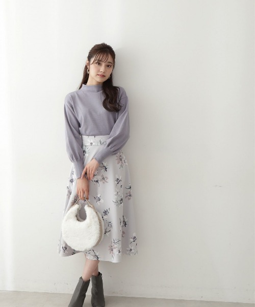 PROPORTION BODY DRESSING（プロポーションボディドレッシング）の「アンジェリーナボトルネックニット / 1213170102（ニット/セーター・レディース・ホワイト/ブルー/パープル・FREE）」の5枚目の写真