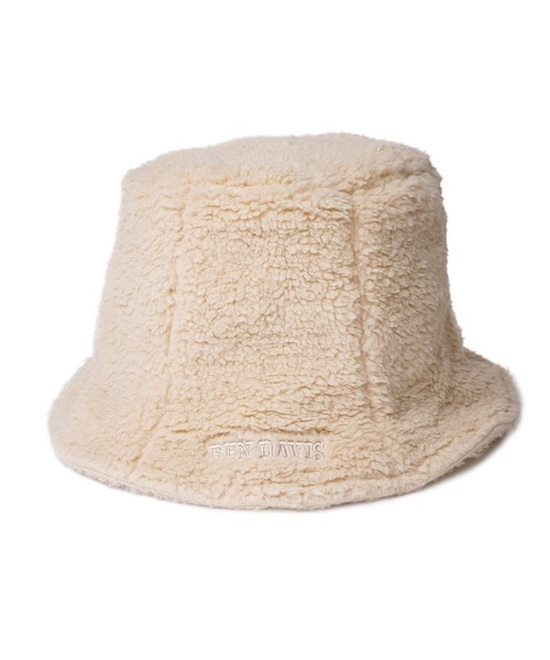 BEN DAVIS（ベンデイビス）の「BOA TULIP HAT（ハット・メンズ・ベージュ/ブラック/ホワイト・FREE）」の3枚目の写真