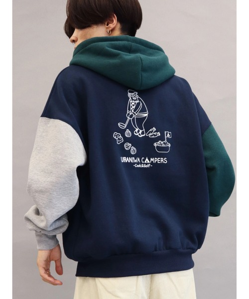CRAFT STANDARD BOUTIQUE(クラフトスタンダードブティック)の「URANIWA COOK&GOLFプルパーカー(パーカー・メンズ・A/C・M/L/LL)」の4枚目の写真
