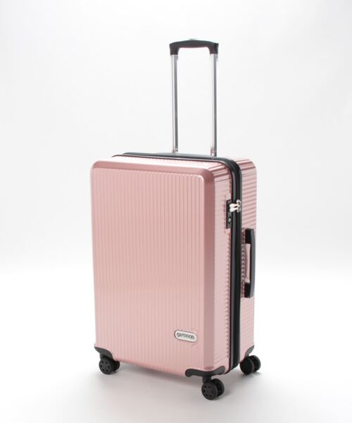OUTDOOR PRODUCTS（アウトドアプロダクツ）の「【OUTDOOR PRODUCTS/アウトドア プロダクツ】キャリーケース 66L(74L)（スーツケース/キャリーバッグ・メンズ・ブラック/ピンク/ブルー/ライム/ホワイト・FREE）」の5枚目の写真