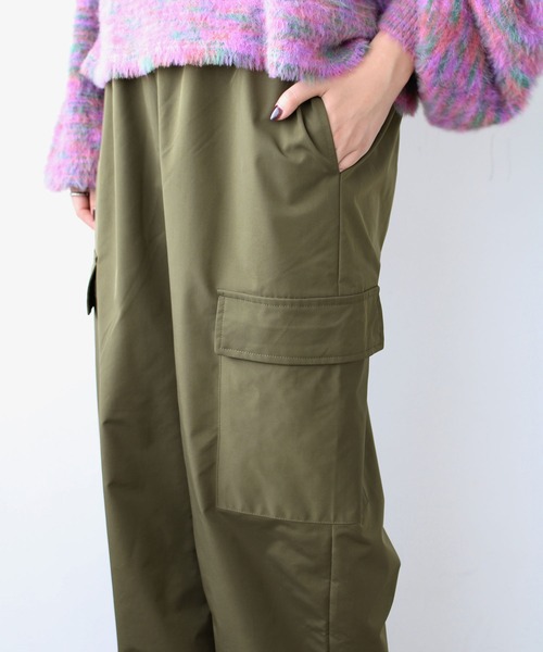 GeeRA(ジーラ)の「裾ドロストカーゴパンツ(カーゴパンツ・レディース・ピンク/ブラック/カーキ・LARGE/MEDIUM/SMALL)」の19枚目の写真