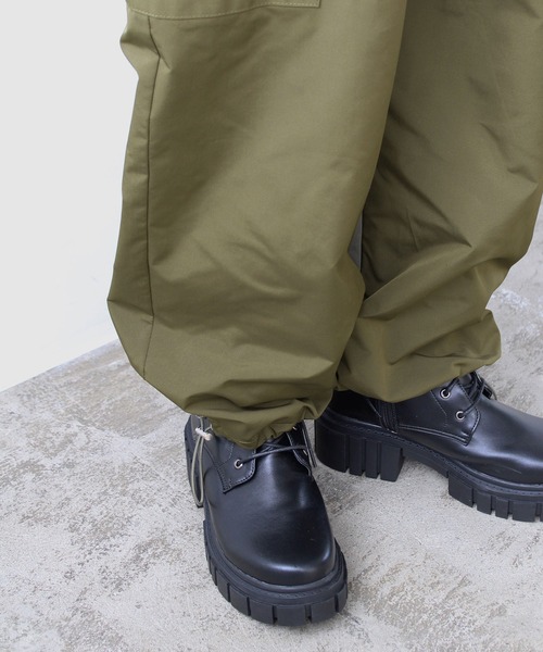GeeRA(ジーラ)の「裾ドロストカーゴパンツ(カーゴパンツ・レディース・ピンク/ブラック/カーキ・LARGE/MEDIUM/SMALL)」の20枚目の写真