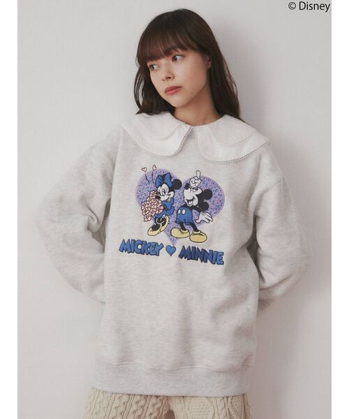 新品　marry meマシュマロスゥエット Mardi Mercredi トレーナー スウェット SWEATSHIRT FLOWERMARDI