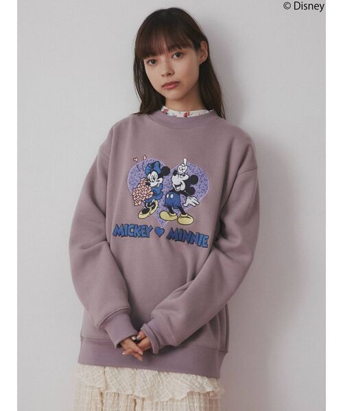 merry jenny（メリージェニー）の「<M＆M>パッチワークスエット（スウェット・レディース・ラベンダー/グレー/チャコールグレー・FREE）」の14枚目の写真