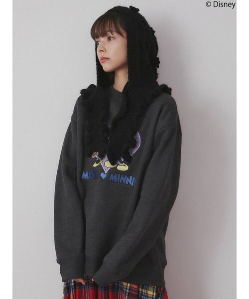 merry jenny（メリージェニー）の「<M＆M>パッチワークスエット（スウェット・レディース・ラベンダー/グレー/チャコールグレー・FREE）」の22枚目の写真