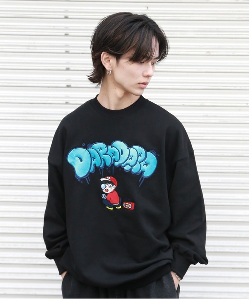 SPINNS（スピンズ）の「【ビッグシルエット】ミゲルくん ダラダラスウェット（スウェット・メンズ・アッシュグレー/ブラック/オレンジ/ロイヤルブルー・ONESIZE）」の11枚目の写真