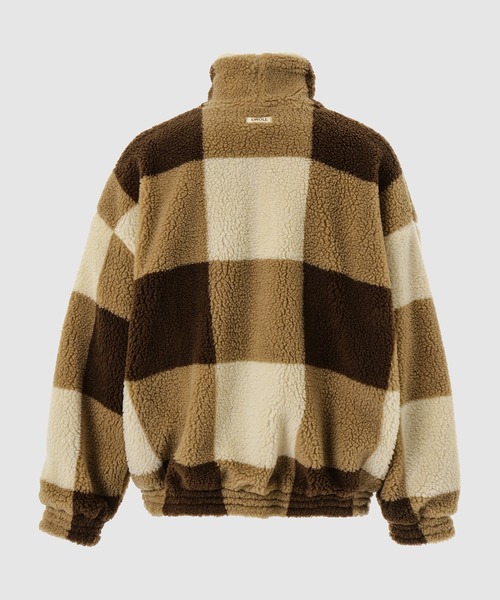 Drole De Monsieur(ドロール ド ムッシュ)の「Le Manteau Carreaux(ブルゾン・メンズ・ブラウン・M)」の2枚目の写真