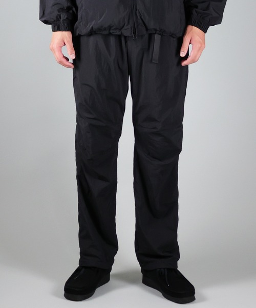 NUMBER (N)INE(ナンバーナイン)の「NUMBER (N)INE/ナンバーナイン TRACK PANTS/ベンチレーション シリコンプリント ナイロントラックパンツ/メッシュ裏地(その他パンツ・メンズ・ブラック/オリーブ/ベージュ・2/4/3)」の6枚目の写真