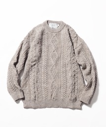 Oldderby Knitwear | OLDDERBY KNITWEAR/オールドダービーニットウェア ケーブルニットプルオーバー(ニット/セーター)
